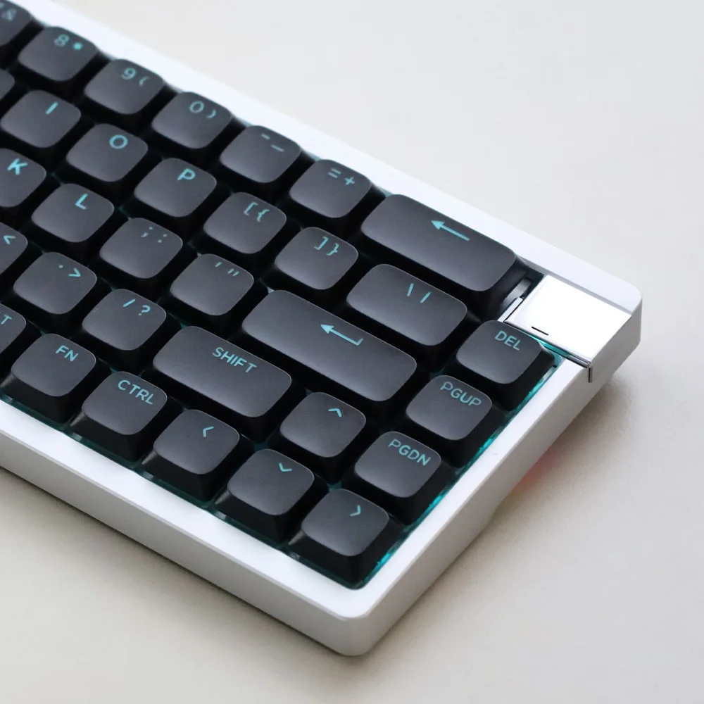 Keydous AJ68-CP wired low profile HE switch 68 keyboard metal case