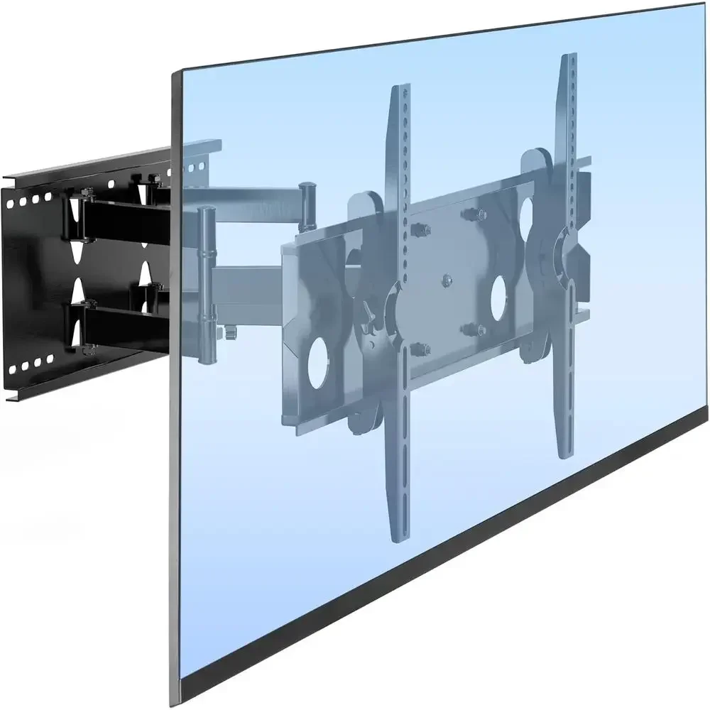 Heavy-Duty Dual Arm Swivel TV Wall Mount for 50-70 Inch Screens, VESA 800x450mm, 200 lbs
