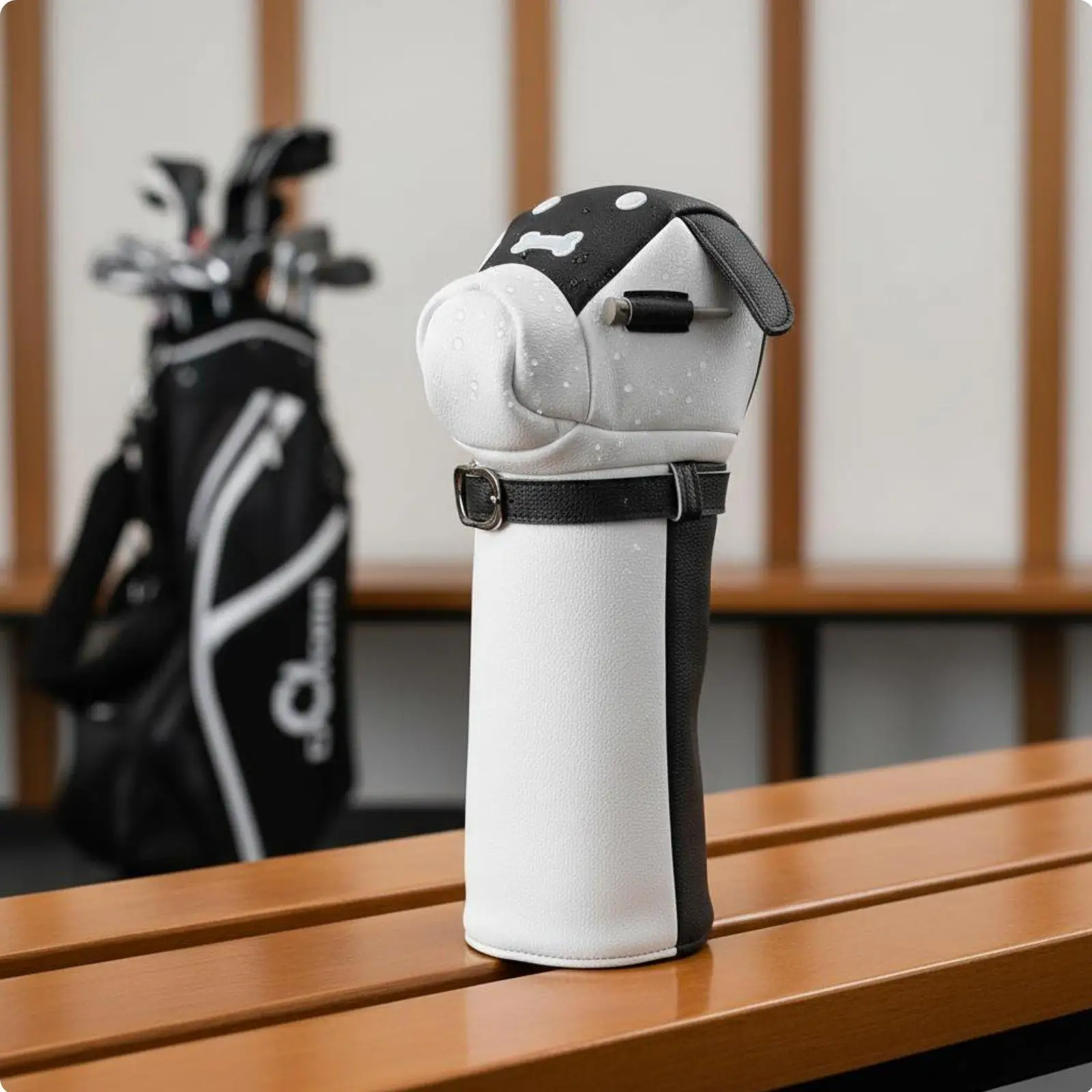 Golf Head Cover with Cartoon Puppy Design Soft Interior for Women Men Golf Driver Protection - view 4