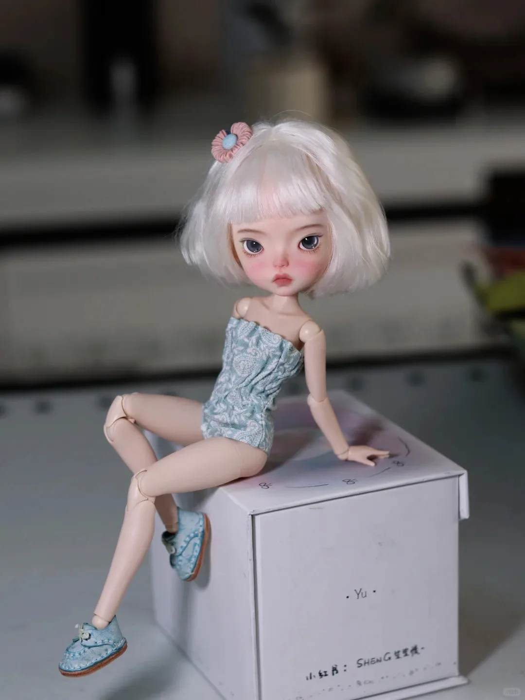 جديد SD BJD دمية 1/6BJD حقيقية دمية فتاة الأزرق فول فتاة قسط الراتنج الكمال الجسم بقعة خاصة ماكياج شحن مجاني