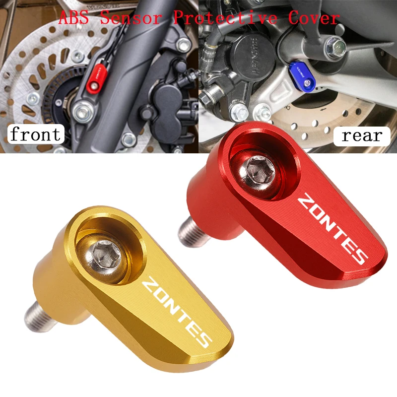 Motorcycle Front Rear Wheel ABS Sensor Protector Guard For Zontes G1 125 ZT125 G1 ZT125U ZT 125 U ZT 310R 310X ZT310R 310M