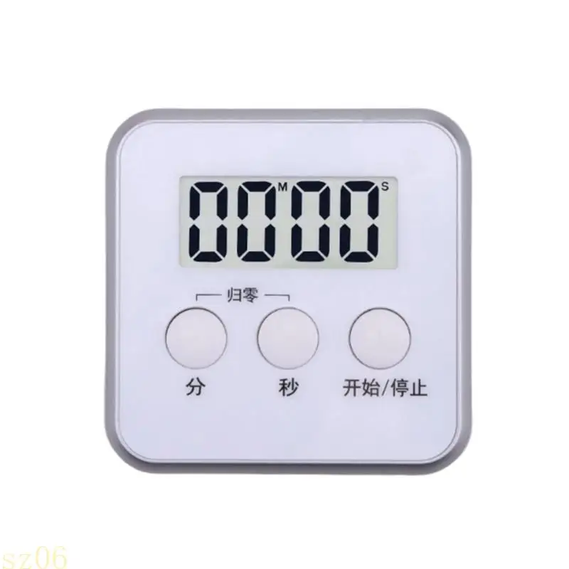 Q2Q4 Digital Kitchen Timer With Loud Alarm And Back For Cooking BBQ Baking And Fitness 99 Min 59 Sec Countdown