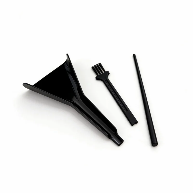 Pre Rolled Cones Loader Funnel Tool Set Including 1pcs Cone Loader, 1pcs Brush Cleaner And 1pcs Pressing Rod Tobacco Loader