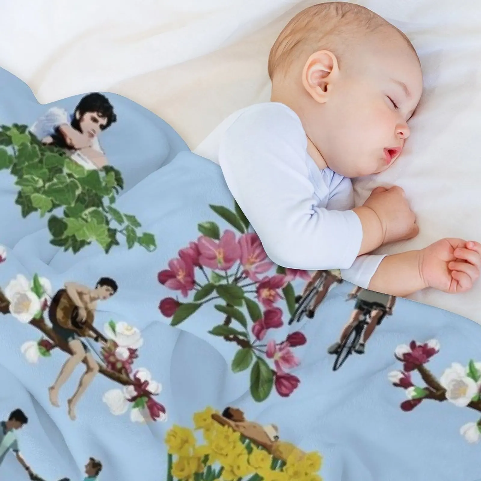 اتصل بي باسمك، بطانية رمي بنمط فاخرة وسميكة وثقيلة للأطفال