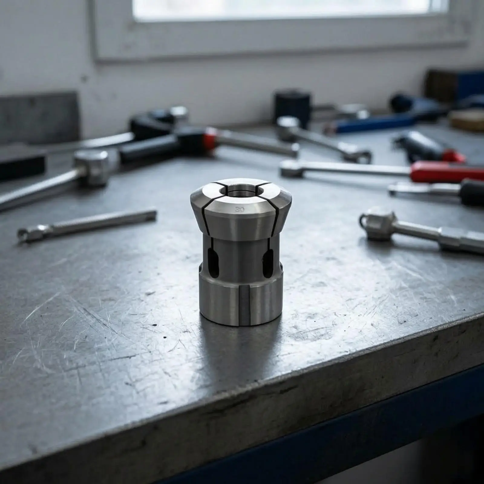 Concentricity Collet Chuck | Machined Metal Body, Lathe Collet Chuck, Internal Threaded Opening