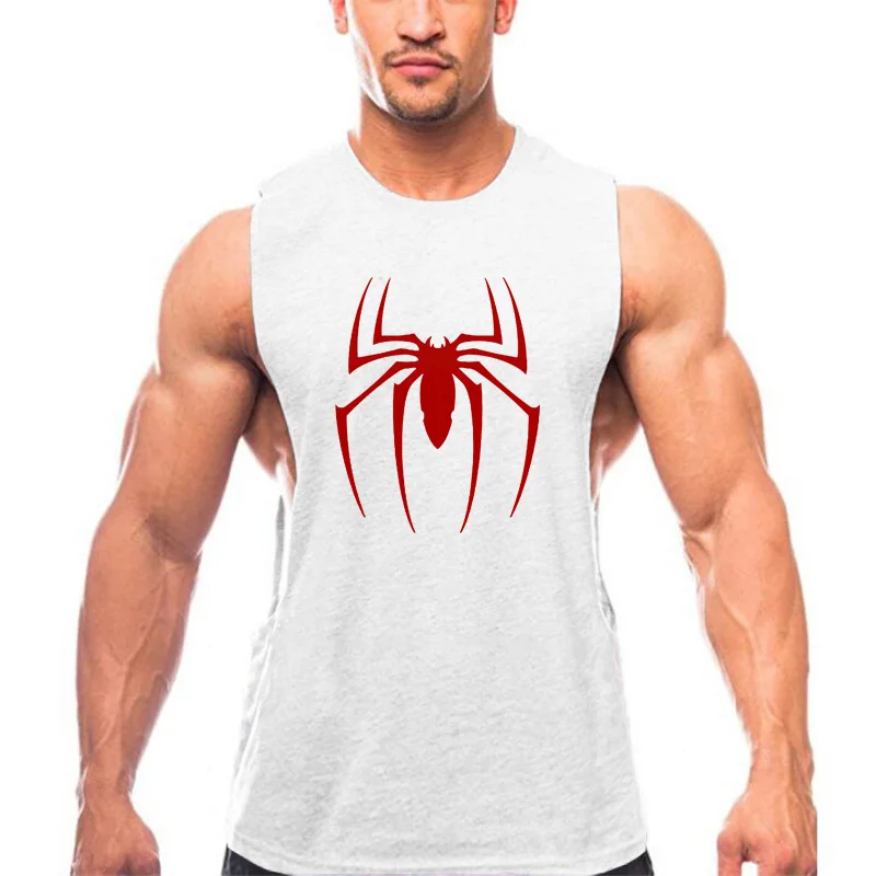 

Muscleguys Men's Comfortable Breathable Athleisure Tank Tops Fitness Muscle Sleeveless Undershirt Gym Bodybuilding Cotton Shirts