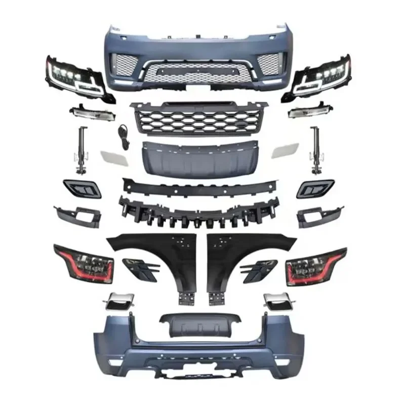 

Для Land Rover Range Rover Sport 2013 2014-2017 Обновление General Edition Convert SVR Модель Body Kit Big Surround