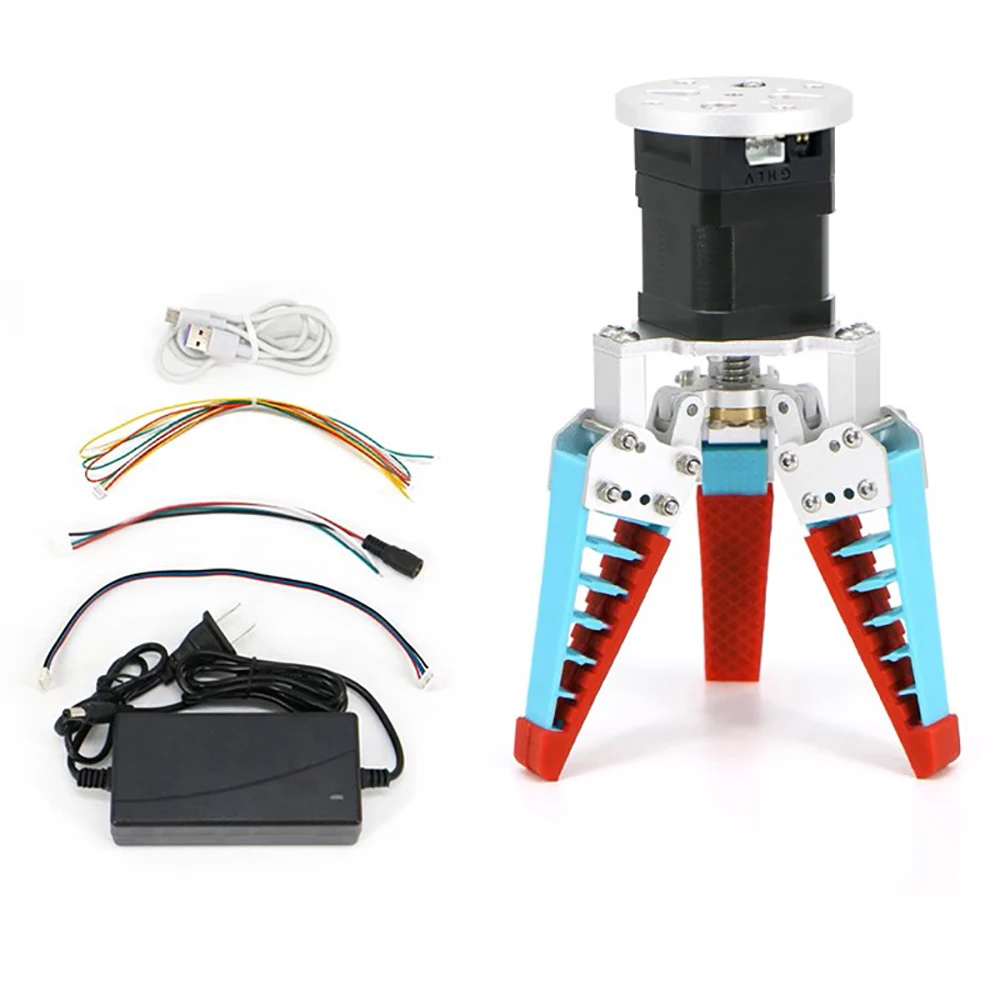 Robot Flexible Mechanical Claw Bionic Flexible Mechanical Finger Fruit Sorting Gripper Grab Adaptive Pneumatic Electric Control
