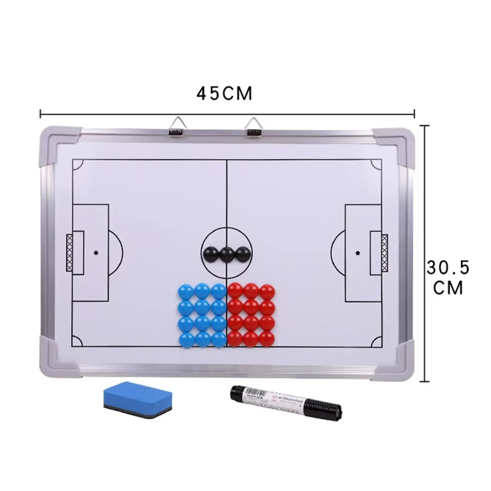 Soccer Tactical Magnetic Plate Coach Football Strategy Board Wall-mounted Game Training Sand Table Teaching Board Accessories