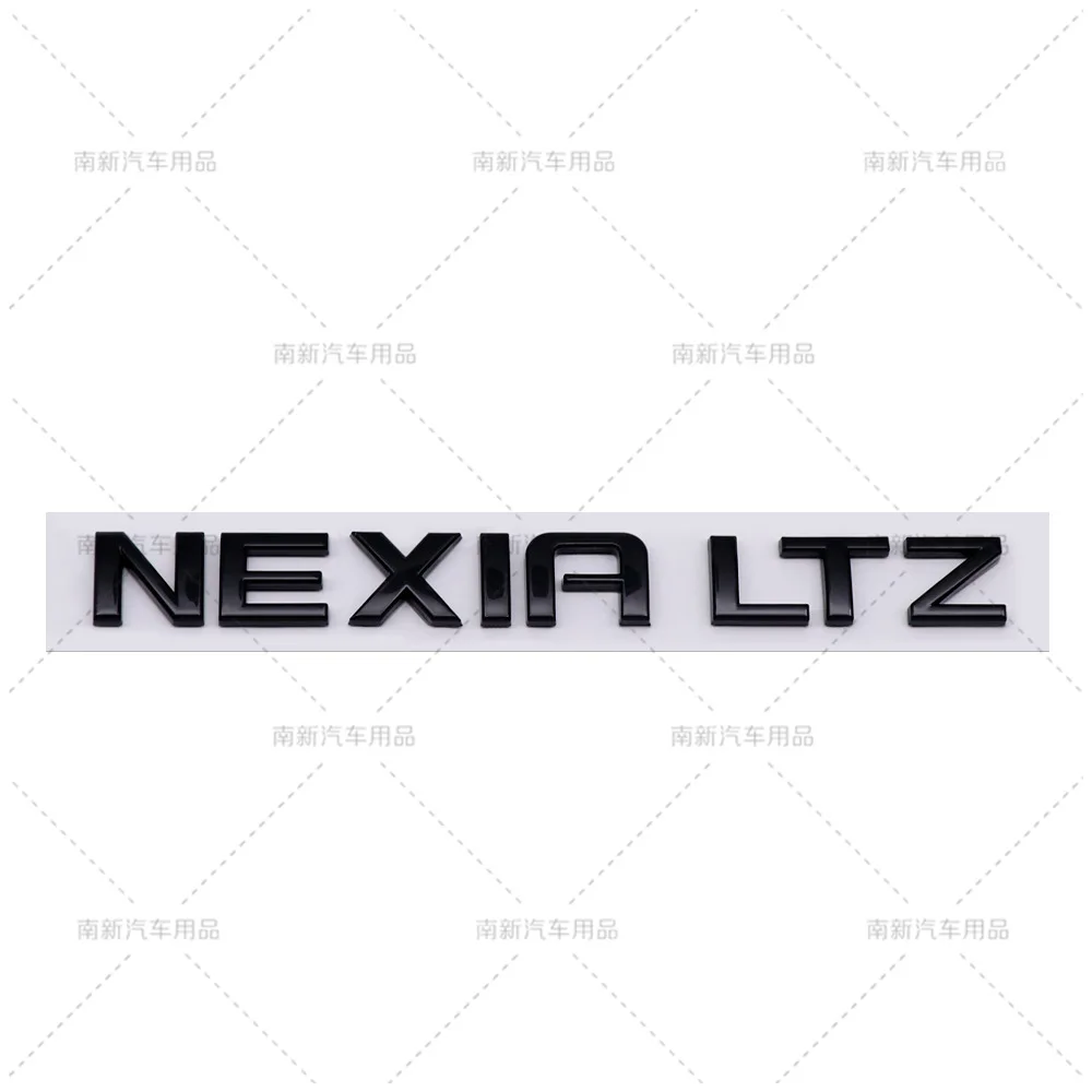 Waterproof Self Adhesive 3D ABS NEXIA LTZ Logo Sticker For Chevrolet Nexia Rear Tailgate Car Body Decor Mod Badge