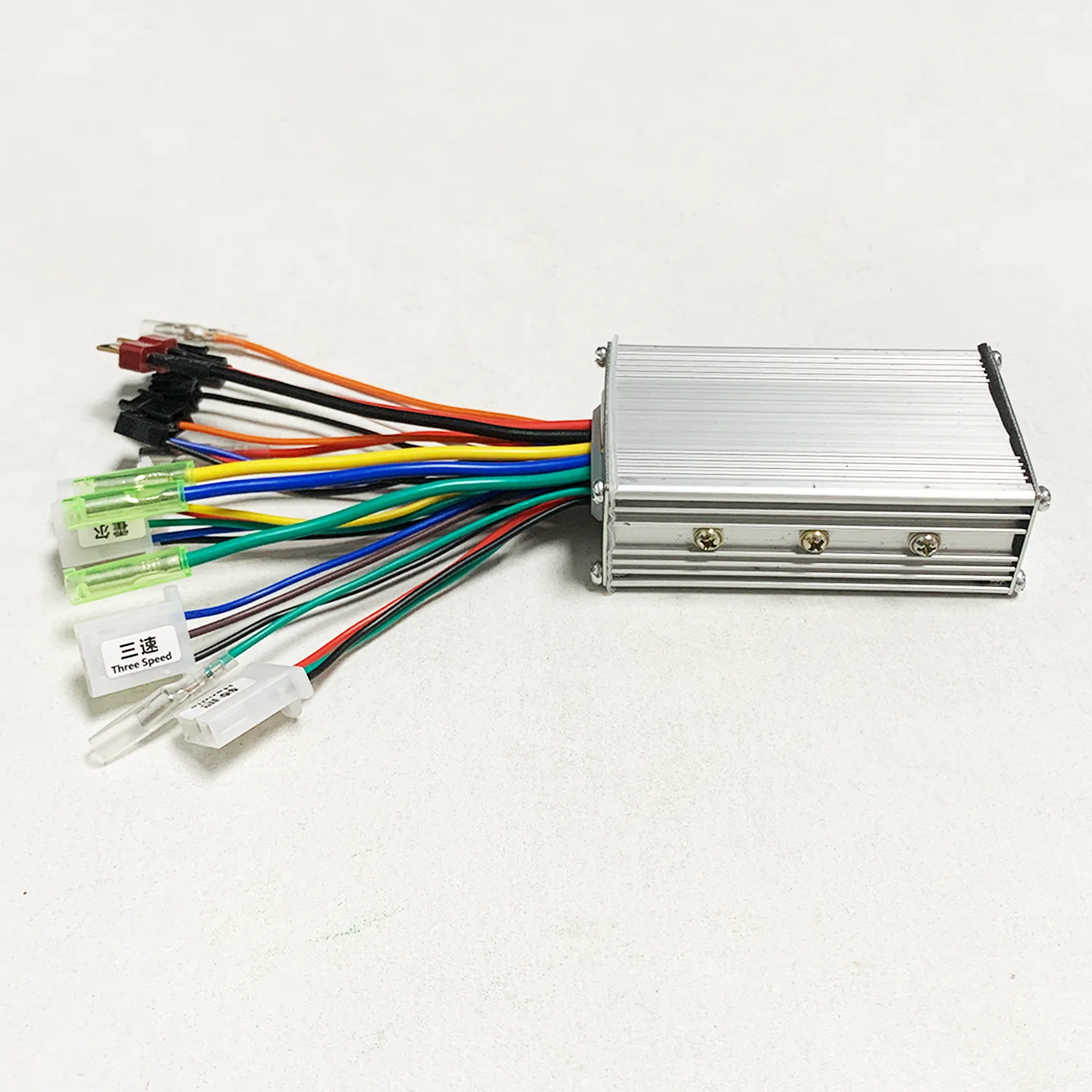 E-الدراجة سكوتر 3-وضع موجة جيبية فرش السيارات تحكم 24/36/48 فولت 350 واط 18A + مع قفل المقود LED عرض سعة البطارية