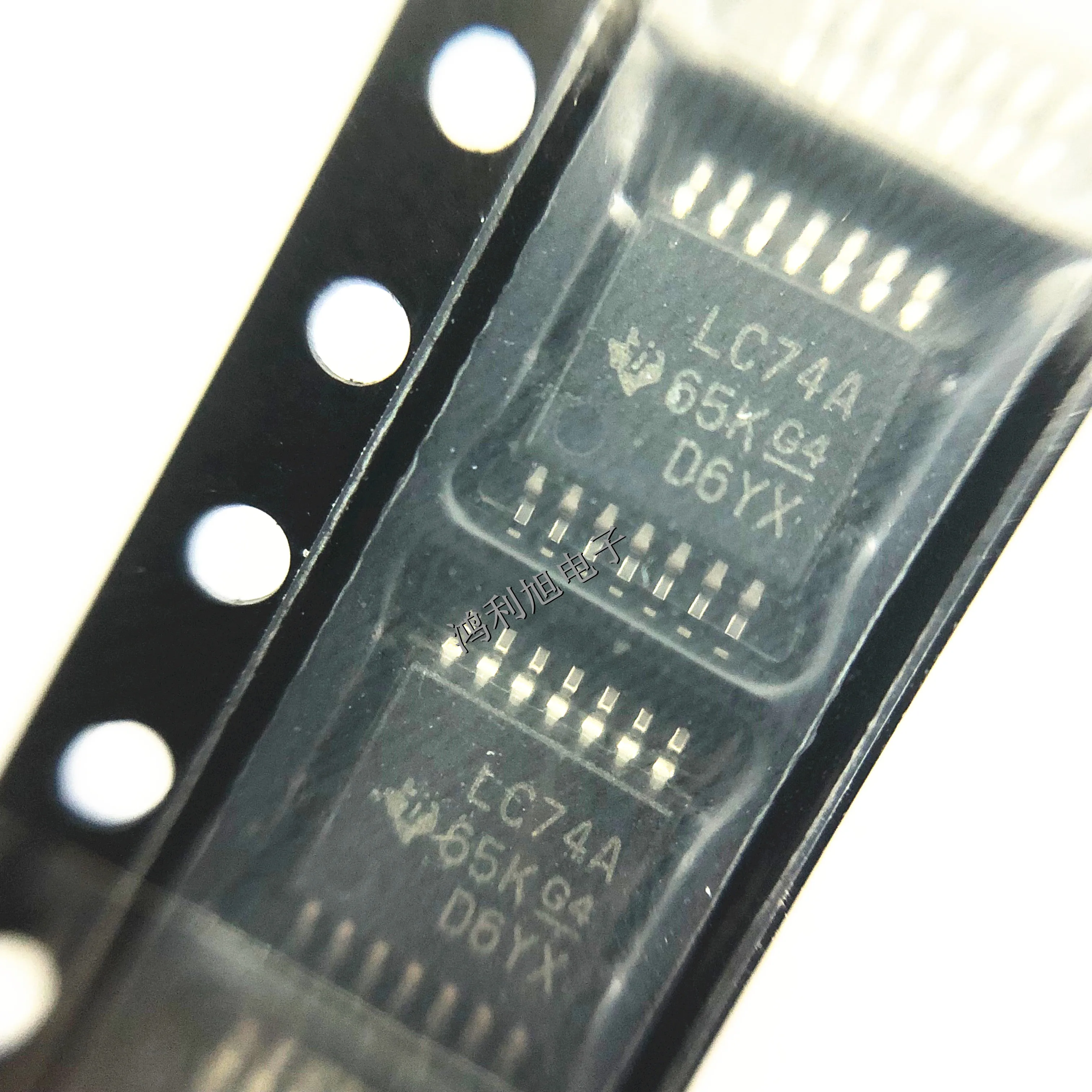 10 sztuk/partia SN74LVC74APWR oznaczenie LC74A IC FF D-TYPE podwójny 1BIT 14TSSOP