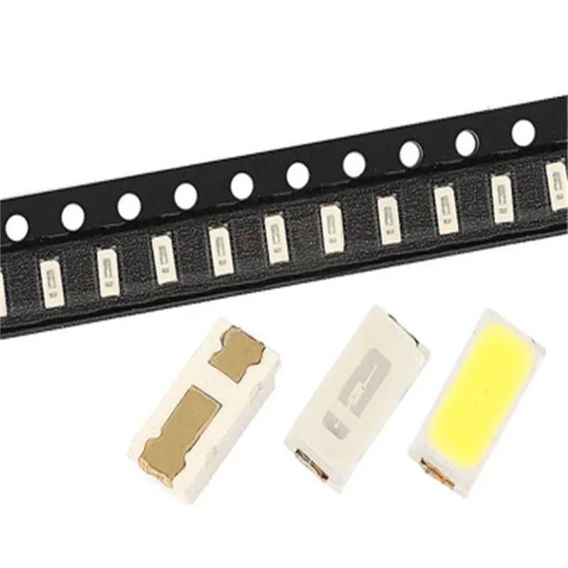 200 PZ 3014 LED SMD BIANCO 0.2 W 18-20LM 60mA VERO BIANCO 6000-7000K/FRESCO 9000-13000K 3.0*1.4MM Ultra Luminoso