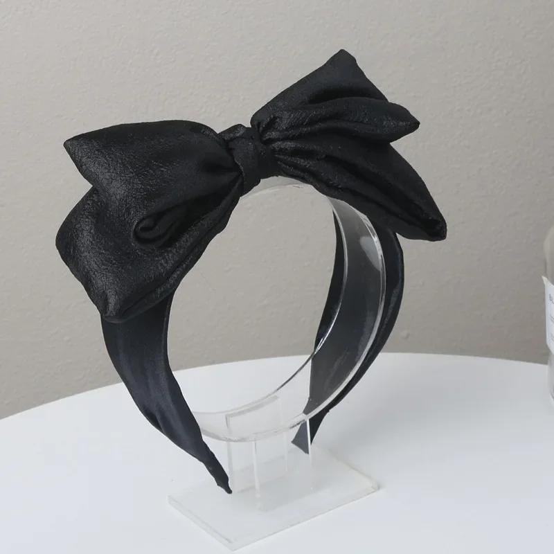 

Volume Boosting High Crown Headband with Bow Design Elegant Hair Accessory for Women Wedding Party Special Occasions