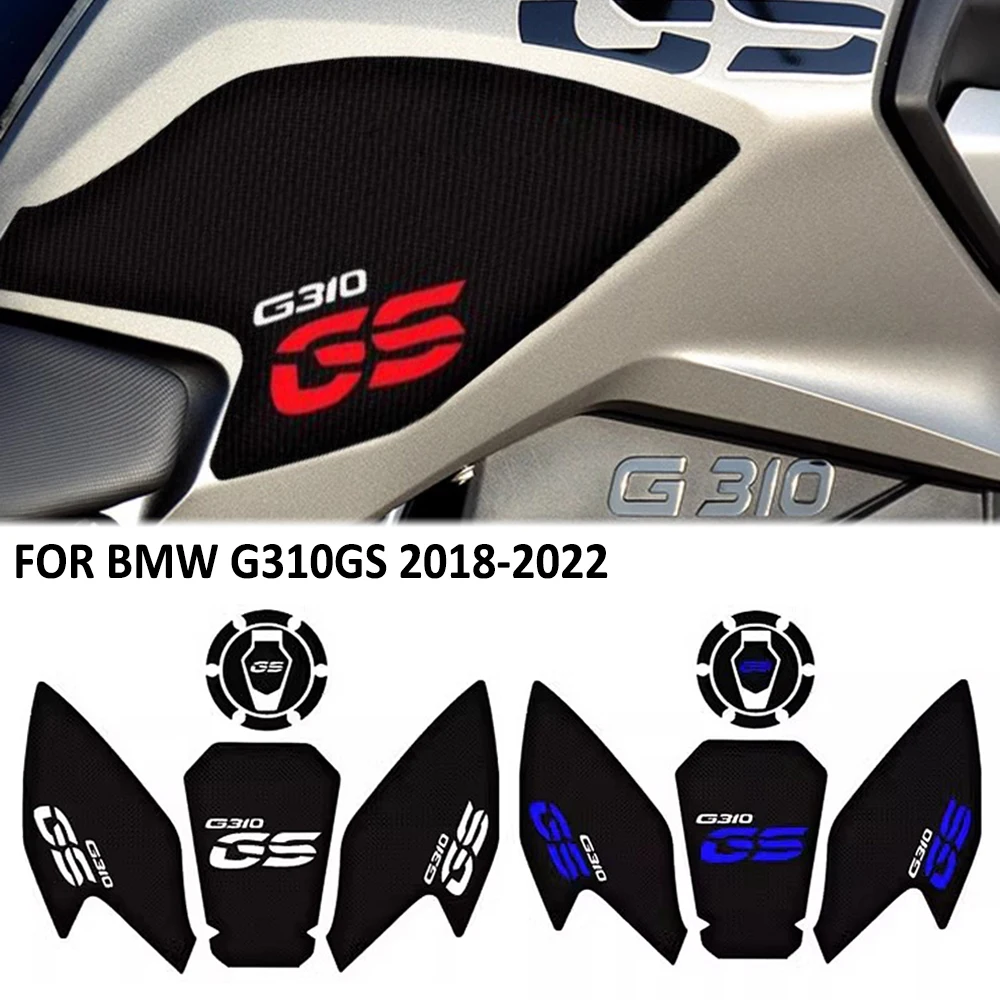 Motorcycle Anti Slip Fuel Oil Tank Pad Side Knee Grip Decal Protector Sticker Pads FOR BMW G310GS G310 G 310 GS 310GS 2018-2022