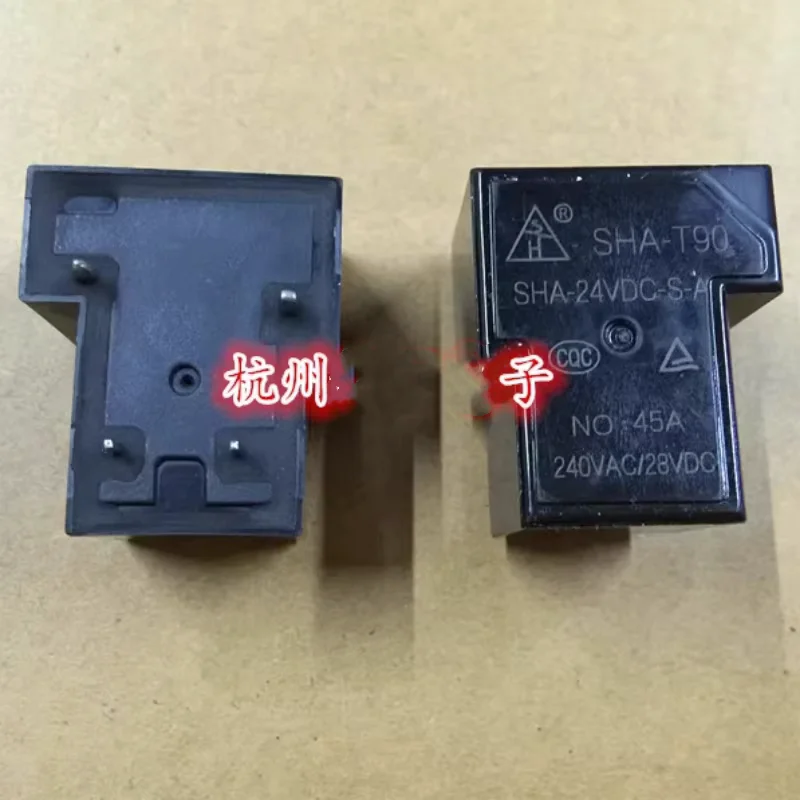 SHA-T90 SHA-24VDC-S-A Relay 12V 24V DC Solid State Relay Module Non Latching for HVAC Equipment