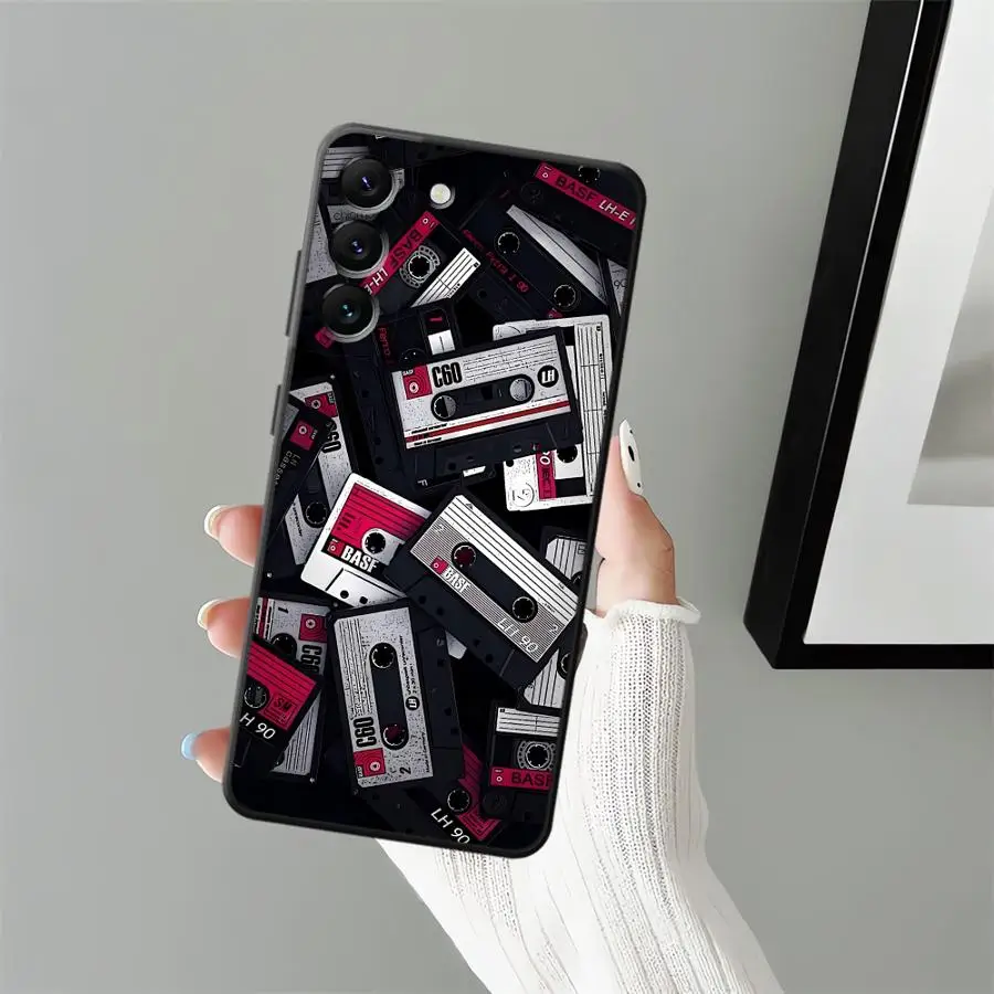 محظوظ الشريط نمط لينة عودة غطاء الهاتف حقيبة لهاتف سامسونج غالاكسي ملاحظة 20 الترا 9 10 A01 A02 A10 A20 A03 A06 A30 A40 A07 A50 A70