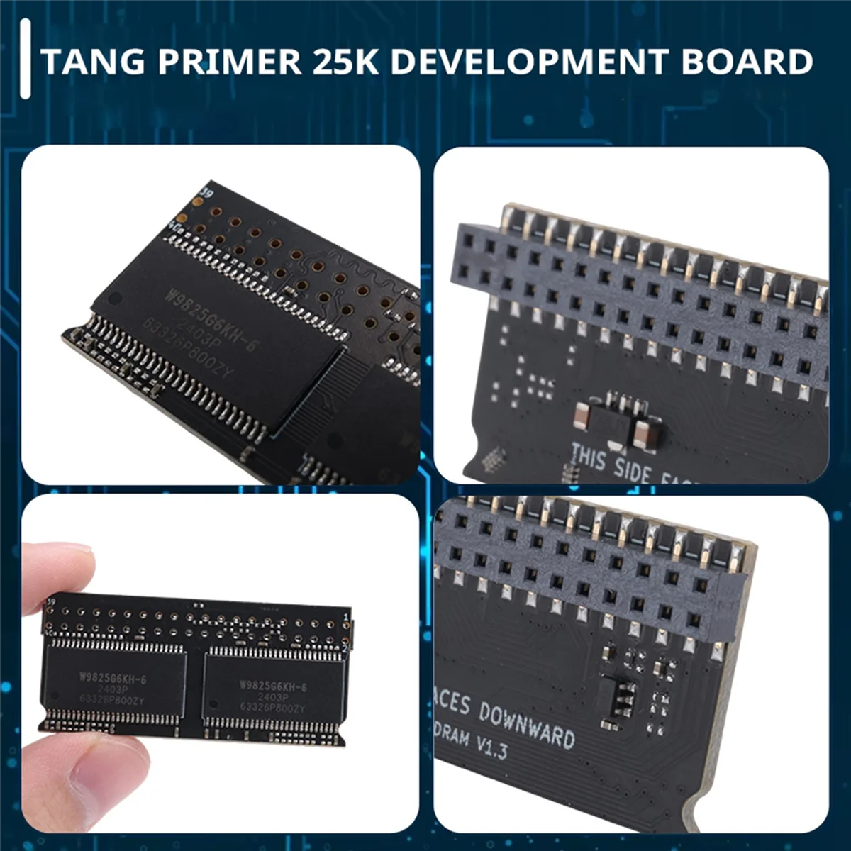 Placa de desarrollo A02R Tang Primer 25K FPGA GOWIN GW5A Placa de desarrollo RISCV 23K LUT4 PMOD SDRAM SDRAM