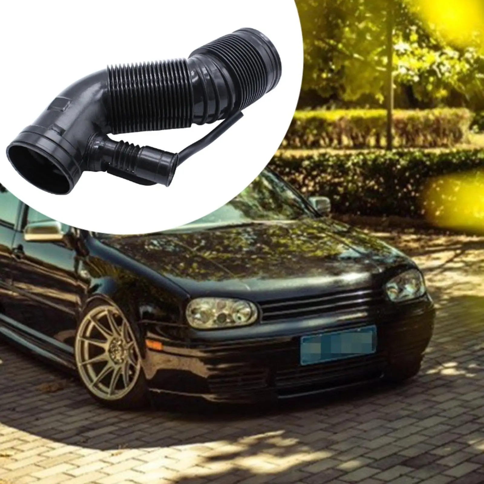 Manguera de tubo de entrada de aire del motor Fácil de instalar Alto rendimiento 1J0129684N para VW