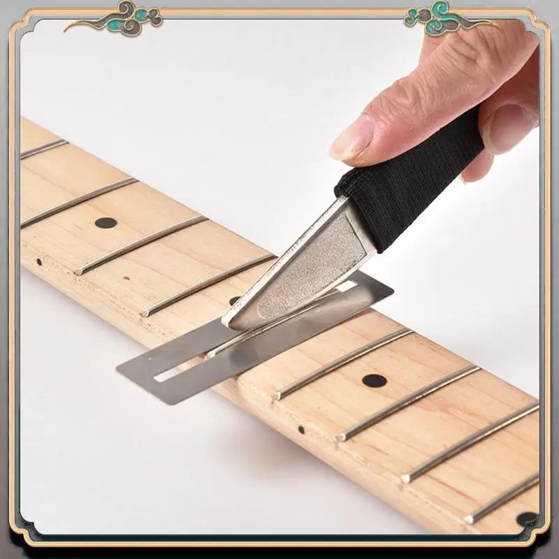 

Durable 1Set Guitar Fret File Accessories Professional Metal File Guitar Care & Cleaning Tool For Guitar Fret Bass Ukulele Luthi