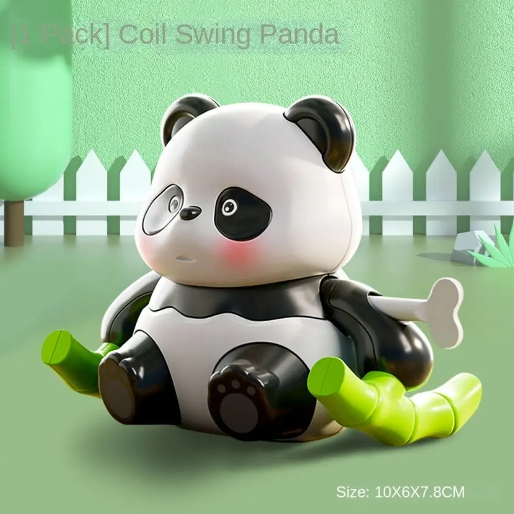 Twist Walking Animal Wind up Panda Toy Interattivo Arrampicata Walking Panda Toy Cartoon Divertente Panda Orologio Giocattoli Bambino