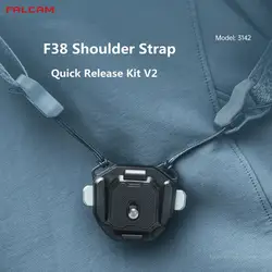 FALCAM F38 V2 3142 Shoulder Strap Clip Universal DSLR Camera Gimbal Arca Swiss Quick Release Plate Clamp Photography Accessories