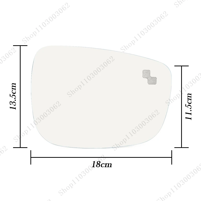 Cermin samping pemanas kaca spion belakang lensa kaca cermin titik buta panas untuk Mazda CX-5 CX5 KE 2015 2016 CX-3 CX3 2015-2020