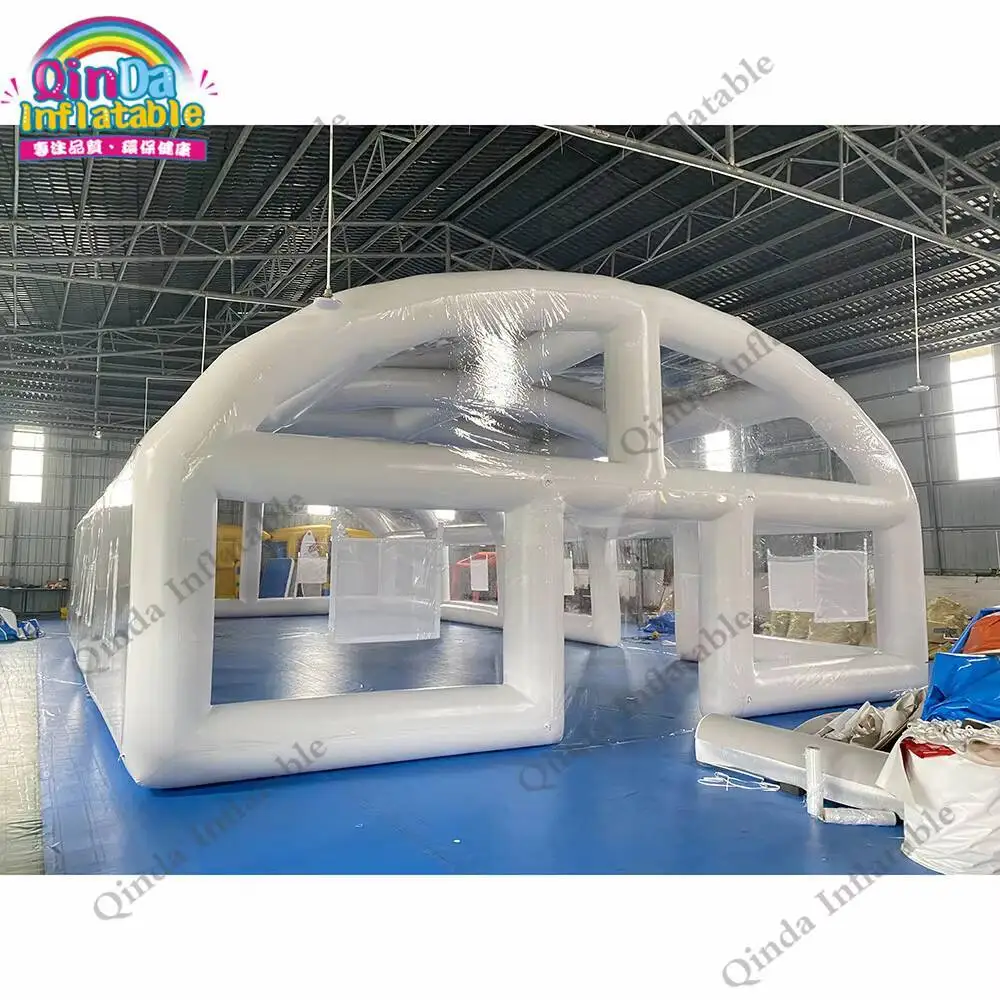 20X10m Inflatable Marquee Pool Dome Canopy Airtight Inflatable Swimming Pool Cover Tent