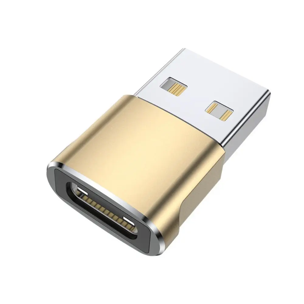 USB 2.0 Type C USB Male Adapter Aluminium Black USB-C Male OTG Converter Metallic colours Mini for Type-C Port