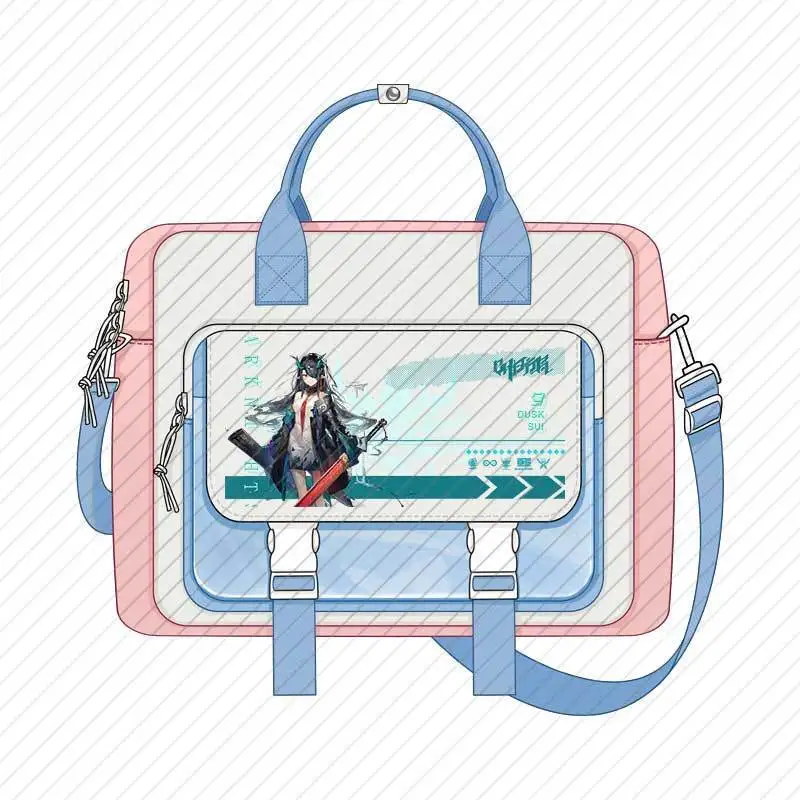 Arknights Game Merchandise Crossbody Dual-Use For Men And Women Large Capacity Laptop Backpack Anime