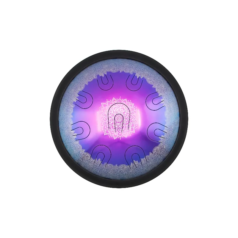 UU Drummer Steel Percussion Instrument Yoga Meditation & Sound Healing Metal Tongue Drum