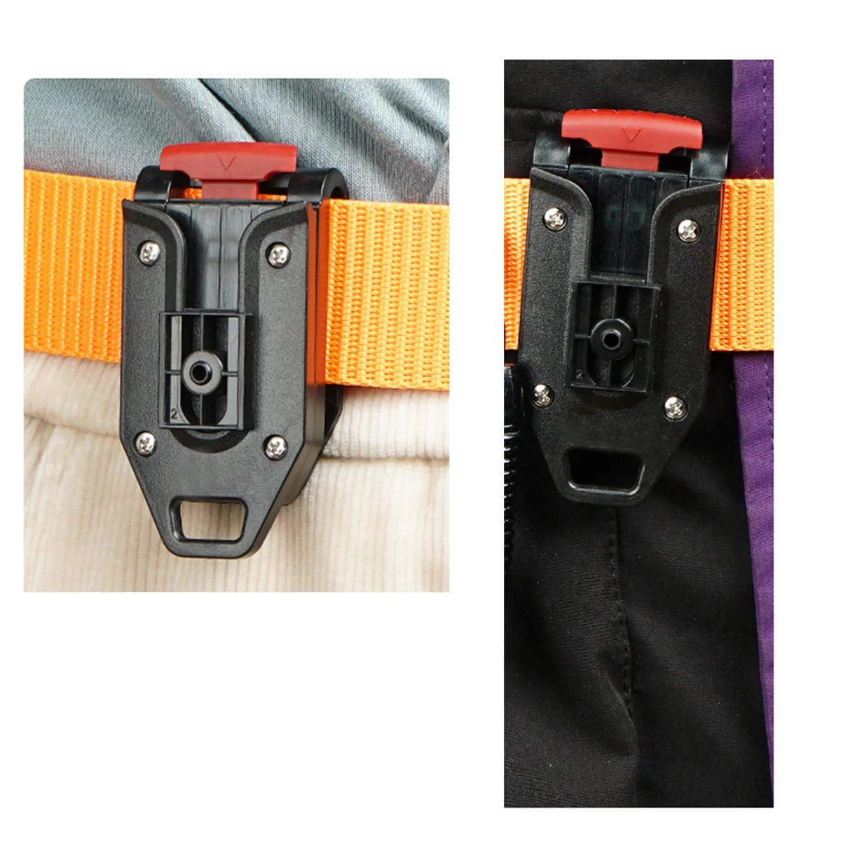 Tape Measure Rack Tape Automatic Buckle Measure Thickened Belt Clip Fixed Plastic Portable Tool Holder Clip