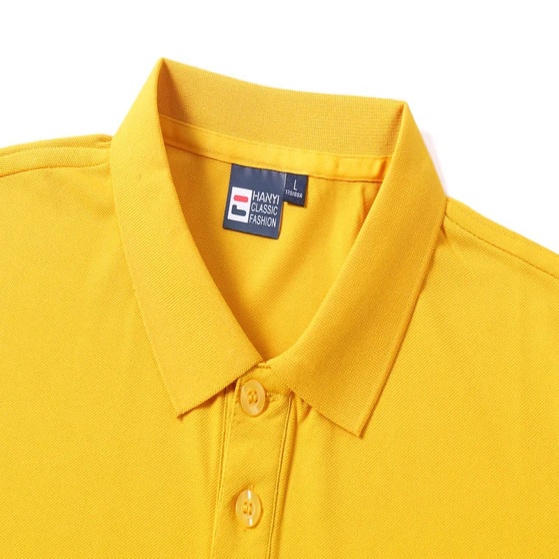 الصلبة اللون التجاعيد مقاومة الرجال والنساء تي شيرت قميص بولو قميص مطبوعة شعار التطريز تنفس ملابس العمل تخصيص #4