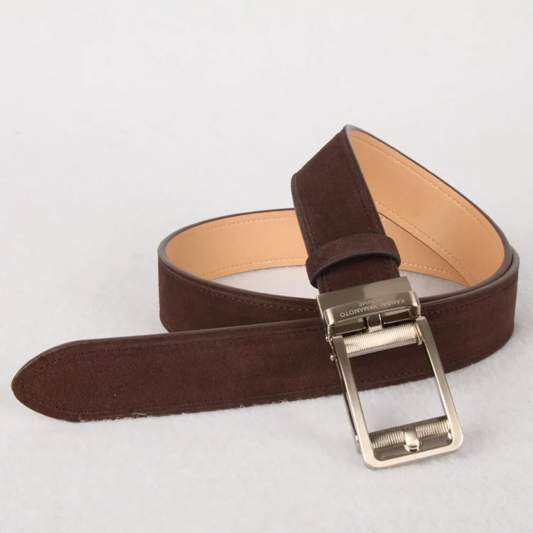 Delicate and simple men's leather belts can be cut short