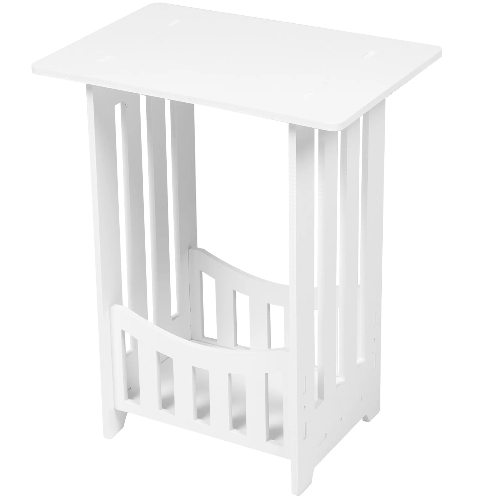 

Side Table Furniture Child LED Coffee End White Pvc Wood Plastic Board