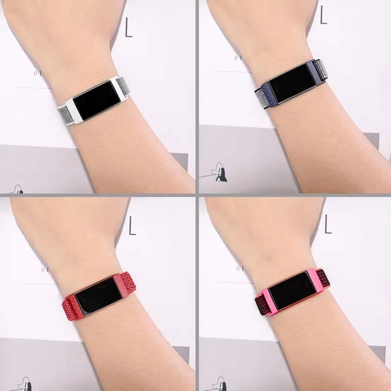 Нейлоновый ремешок для часов Fitbit Charge 6 4 5 3 SE, спортивный ремешок для часов, сменный ремешок для умных часов для Fitbit Charge 5 3 4 3 SE Correa
