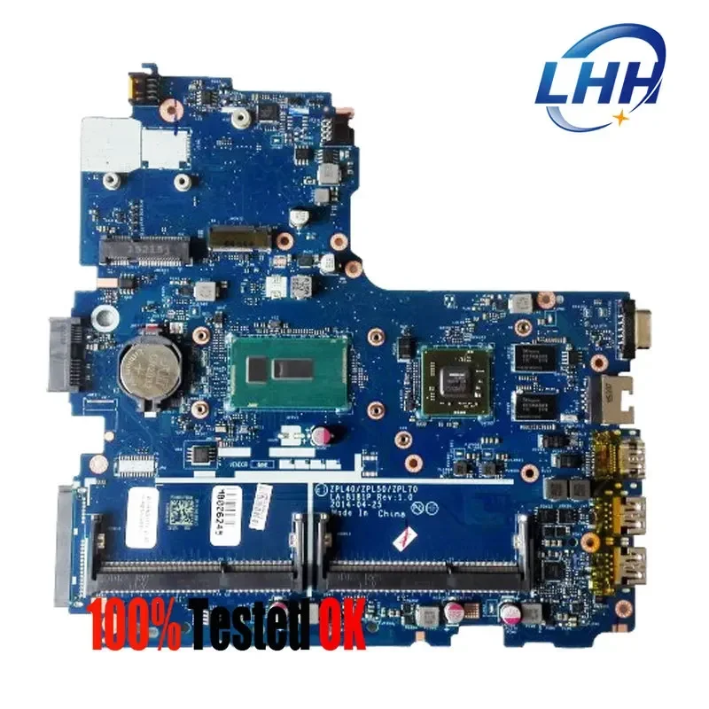 

for HP 440 G2 450 G2 Laptop Motherboard LA-B181P Notebook Mainboard with CPU I3-4030U I5-4200U I7-4500U GPU 2G 216-0858030