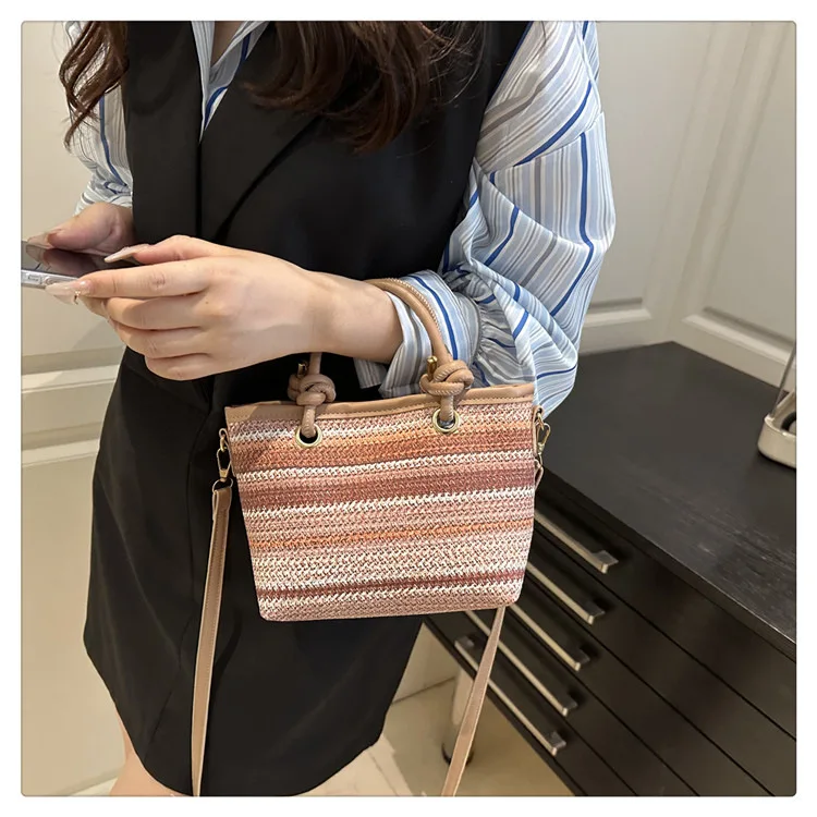

Shoulder Bag Handbags Color Simple Armpit Bag Fashionable Small Tote Messenger Women's Top-Handle Bags