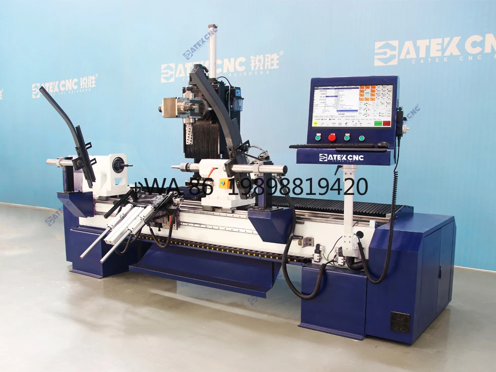 Machine CNC Lathe Drilling Grooving and Carving Legs 5 Axis CNC Wood Lathe with Rtcp Function High Productivity CNC Woodworking