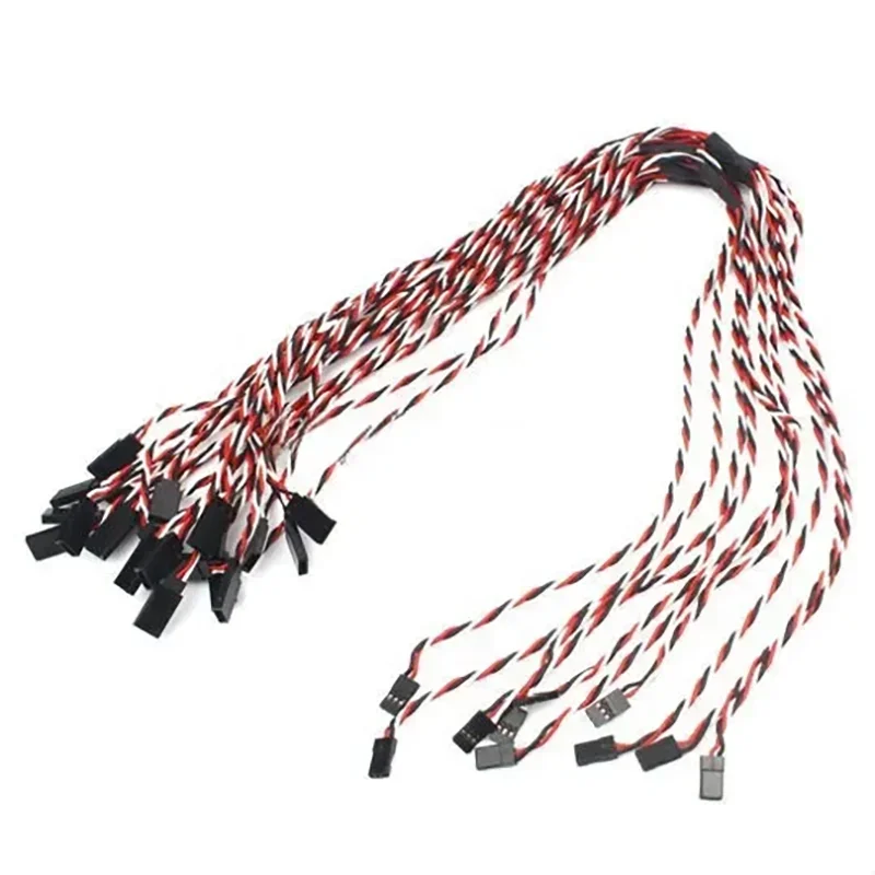 

10 pcs /lot 22# 22AWG 60core Futaba JR Servo Extension Y Cable /Extension Y Wire Different length