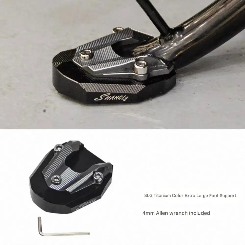 For BENDA Napoleon bob 250, extra-large kickstand, anti-slip side support, widened and enlarged side frame base. ROCK 250