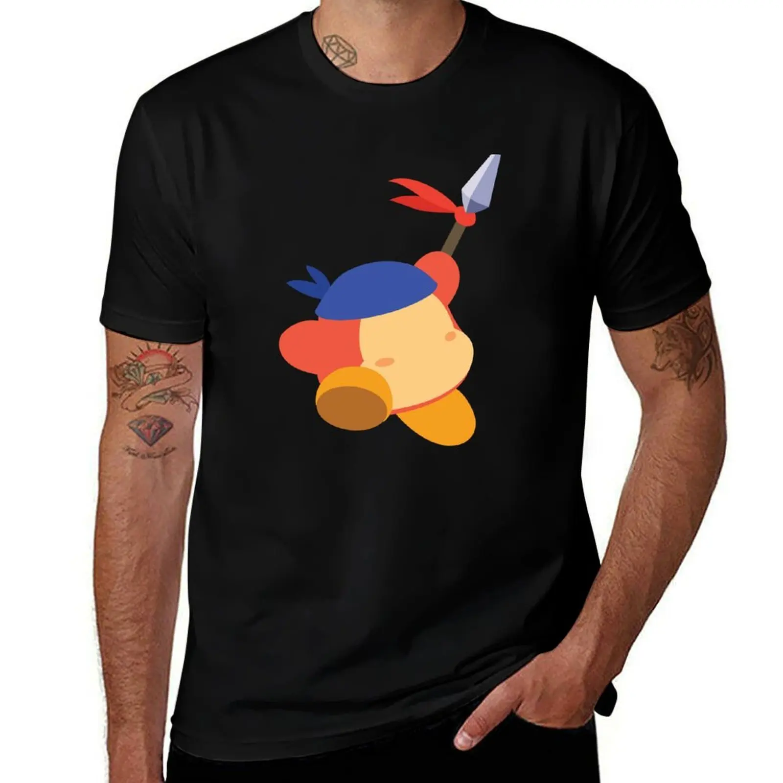 Bandana Dee (Blue) T-Shirt Construction Work Tee Shirt