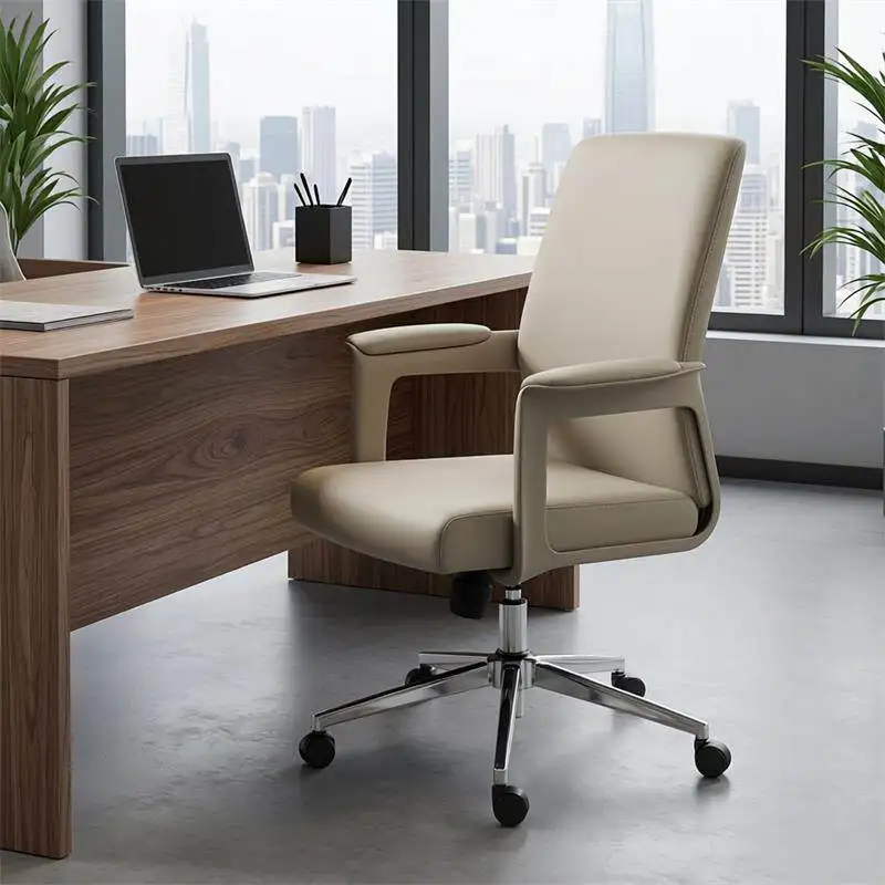 

Кожаное офисное кресло с высокой спинкой, роскошное комфортное кресло для учебы и работы, игровое мобильное кресло, офисная мебель