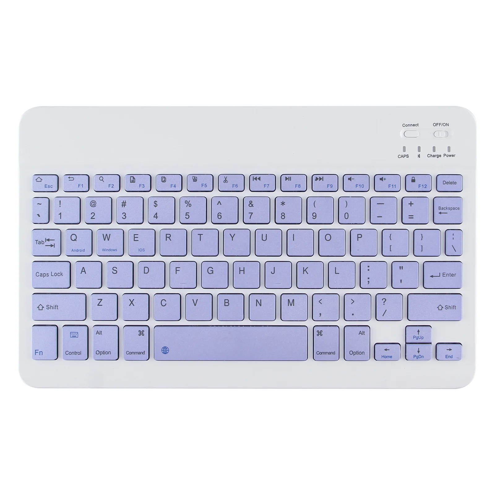 10 inch Portable Mini Wireless Bluetooth Keyboard For Tablet Laptop Smartphone iPad IOS Android Phone Russian Spanish Arabic