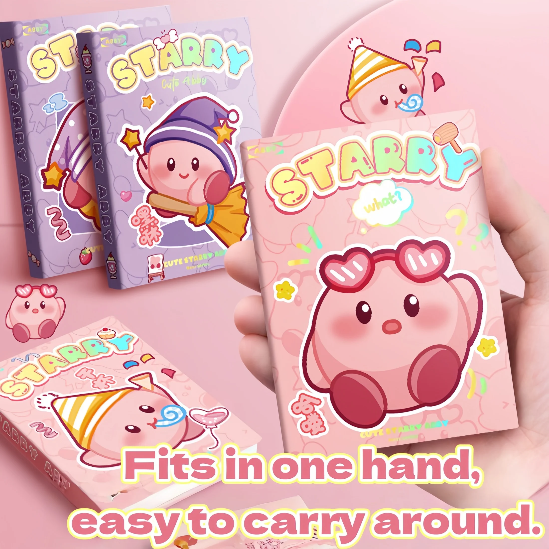 1 A7 Pocket Notebook, Portable and Stylish Mini Notebook, Blank Notepad for Students