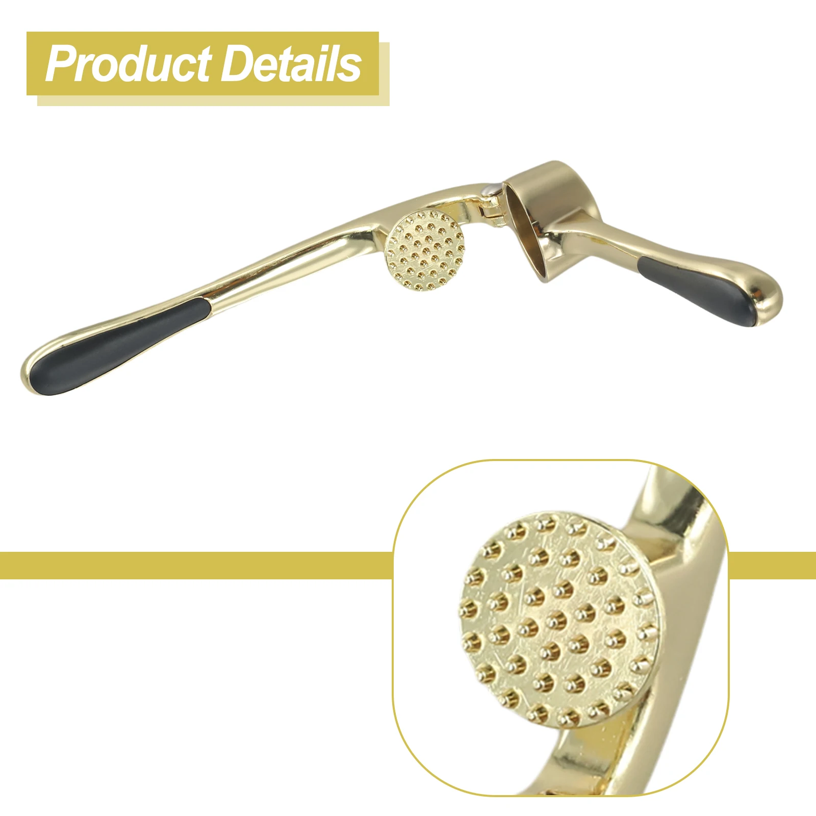 Garlic Press Crusher Squeezer Masher Mincer Stainless Steel Manual Kitchen Tool Ginger Presses Rust Proof Garlic Presses