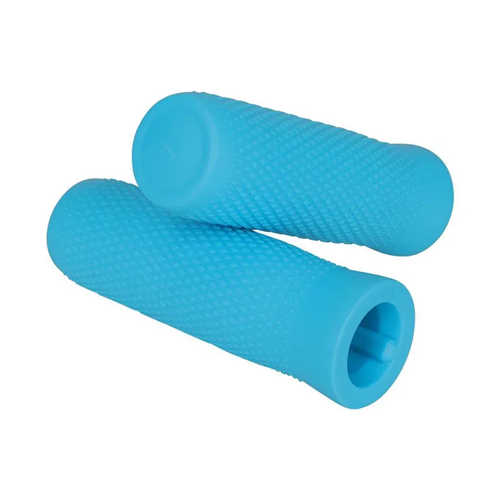 Punho do guiador do silicone para Ninebot ES1, ES2, ES3, ES4, Scooter elétrico, condição molhada, resistência, partícula prismática