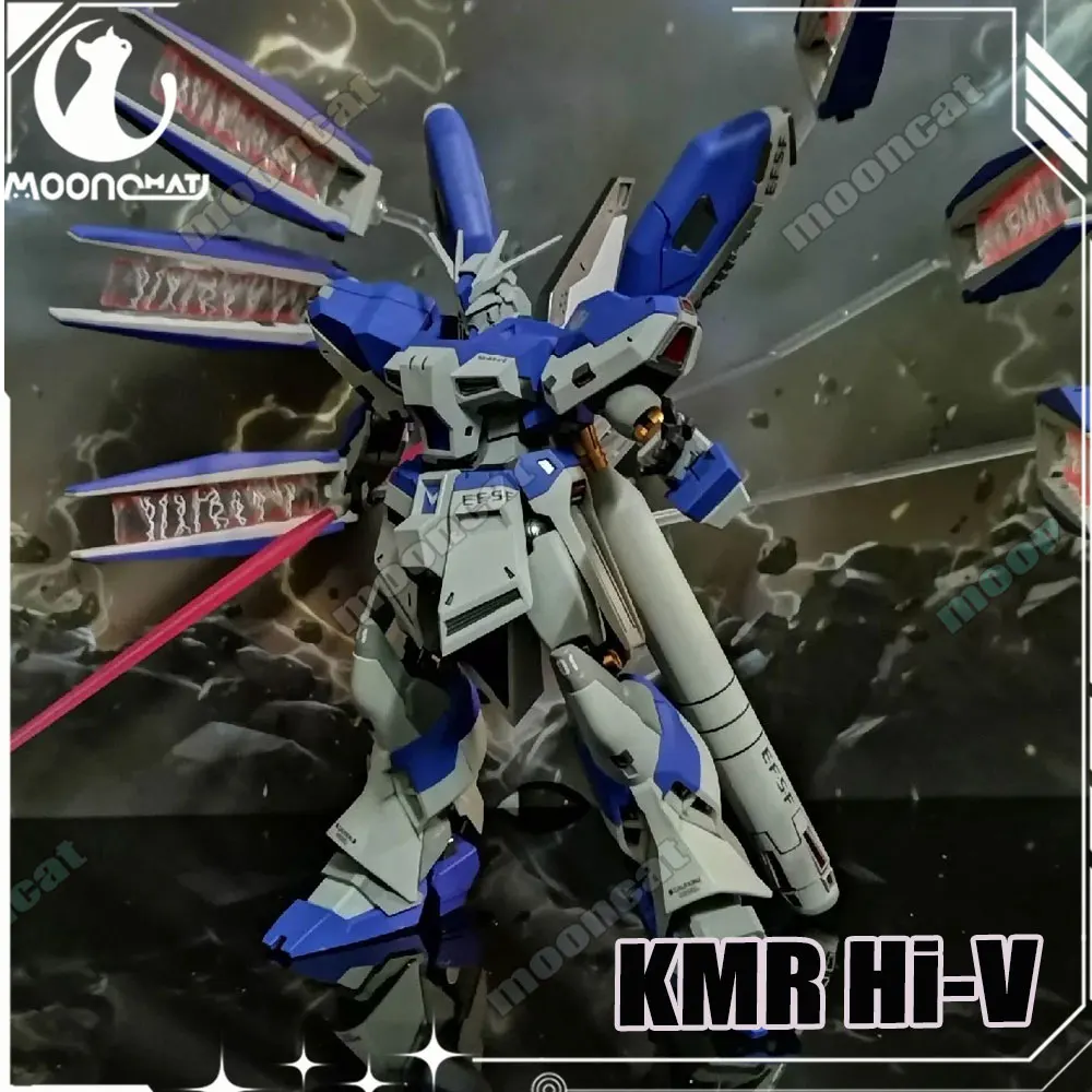 

1/144 Kmr Hi-V Ver.Mr Rx-93-V2 Комплект модели в сборе Фигурки Робот Пластиковая модель с основанием Hi-V Статуя Детская игрушка на день рождения Подарок