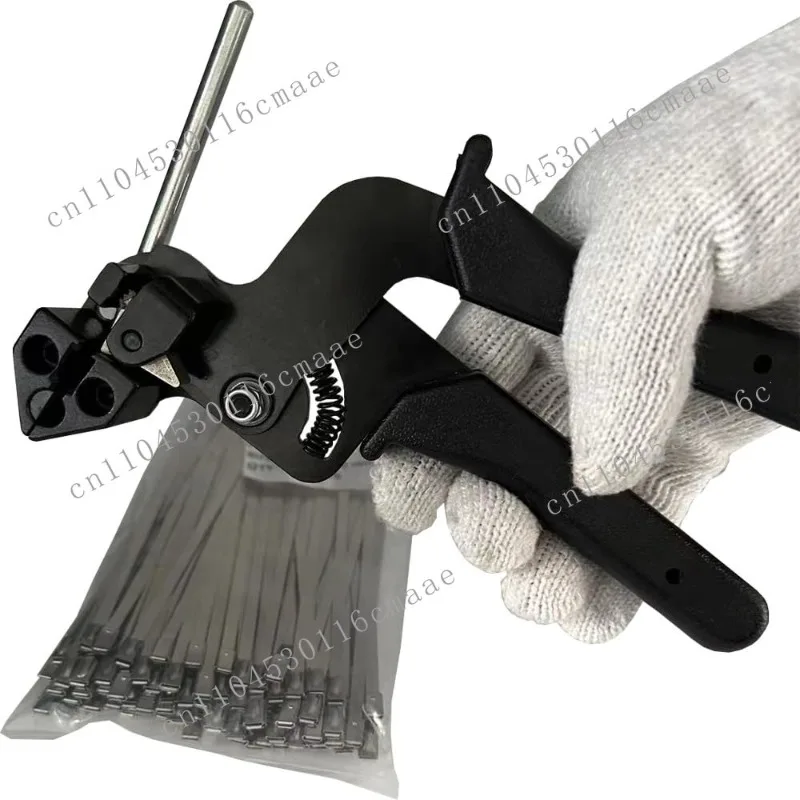 

Brand New Stainless Steel Cable Tie Fastener Packaging Tool Set, Including Cable Tie Holder+100 4.6 * 300mm Cable Ties