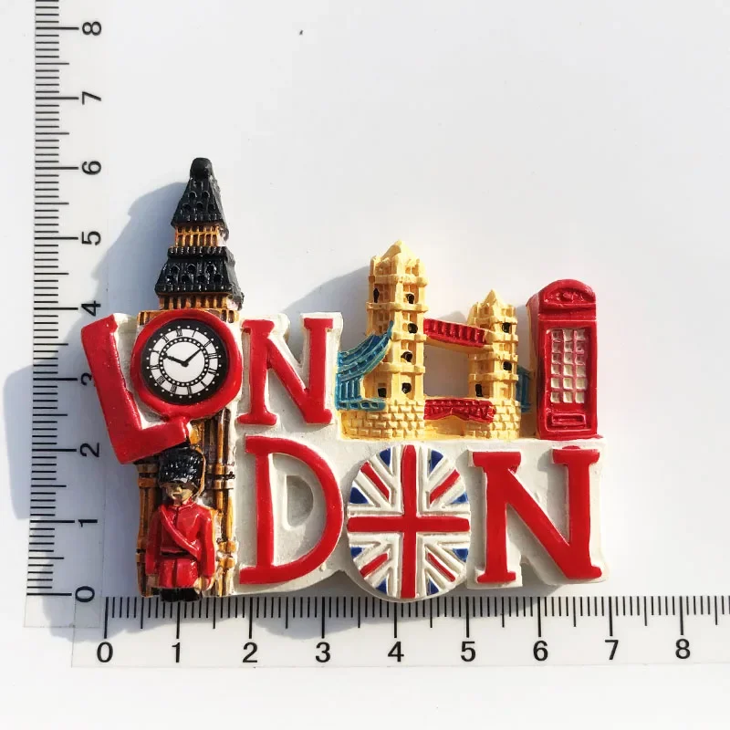 Britain Fridge Magnets London Tourist Souvenirs England Fridge Stickers Home Decor Wedding Gifts Photo Wall Magnetic Stickers